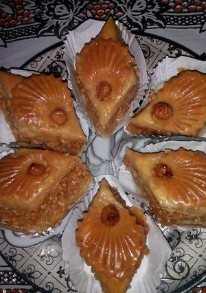 صورة لوصفة بقلاوة