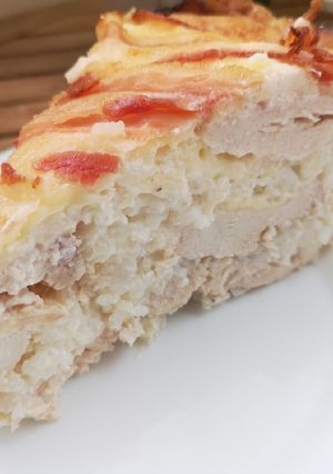 Csirketorta recept fotója