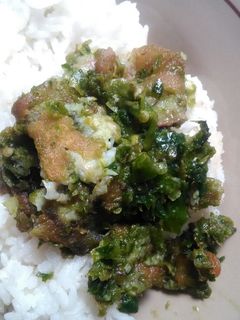 Foto resep Lele geprek sambal ijo