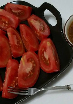 古早味沾醬蕃茄~ 的食譜成品照片
