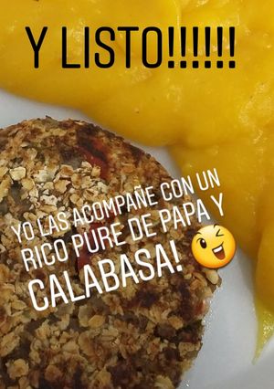 Una foto de Hamburguesas de lentejas #SOSAdriCocina
