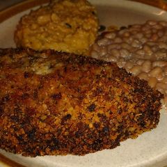 A picture of Parmesan Garlic Crusted Pork.