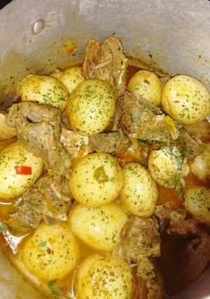 A picture of Tasty beef stew.