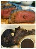 Reverse sear Tomahawk