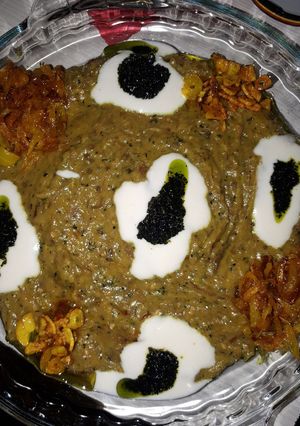 عکسی از دستور کشک بادمجان