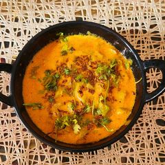 Dahi ridge gourd sabji A picture of Dahi ridge gourd sabji.