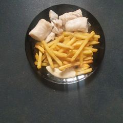 A picture of Cod and Chips.