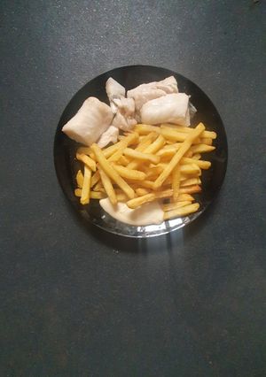 A picture of Cod and Chips.