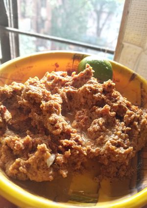 চীনেবাদাম চাটনি(Peanut chutney recipe in bengali) রেসিপির প্রধান ছবি
