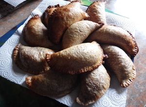 Una foto de Empanadas Integrales de Cebolla y Mortadela