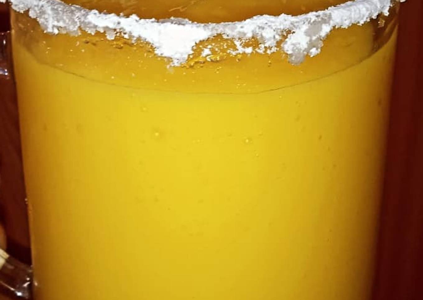 Mango fluffy Slush