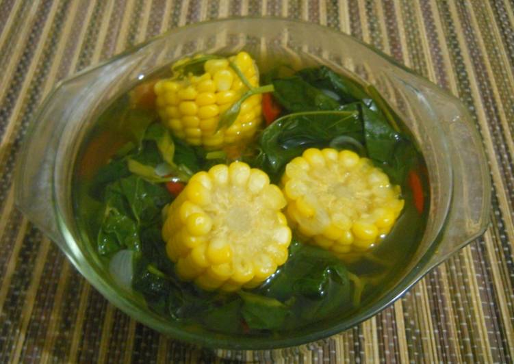 Cara Gampang Memasak Sayur Bening Lembayung Jagung Untuk Pemula!