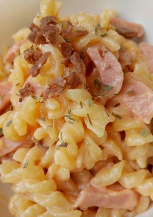Foto resep Cream Cheese Fusilli Ala resto pizza/pasta/fusilli ala pizza hut