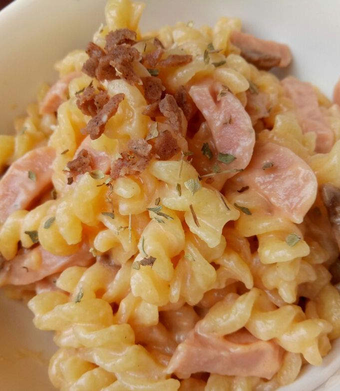 Foto resep Cream Cheese Fusilli Ala resto pizza/pasta/fusilli ala pizza hut