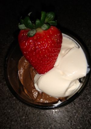 Una foto de Mousse de chocolate Keto