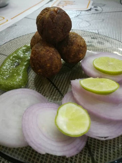 A picture of Chickpeas kabab.