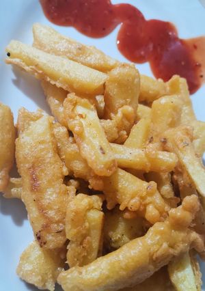 A picture of Fries pakora.