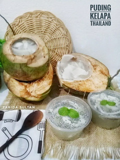 Foto resep Puding Kelapa Muda Thailand