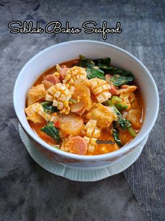Foto resep Seblak Bakso Seafood