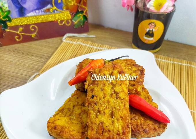 Resep Bacem Tempe Bumbu Racik Oleh Chiensyn Kuliner Cookpad