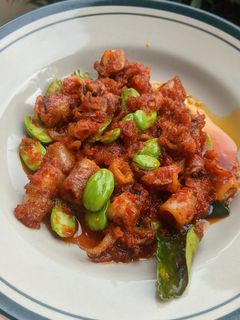 Foto resep Sambal Goreng Cumi Asin Pete