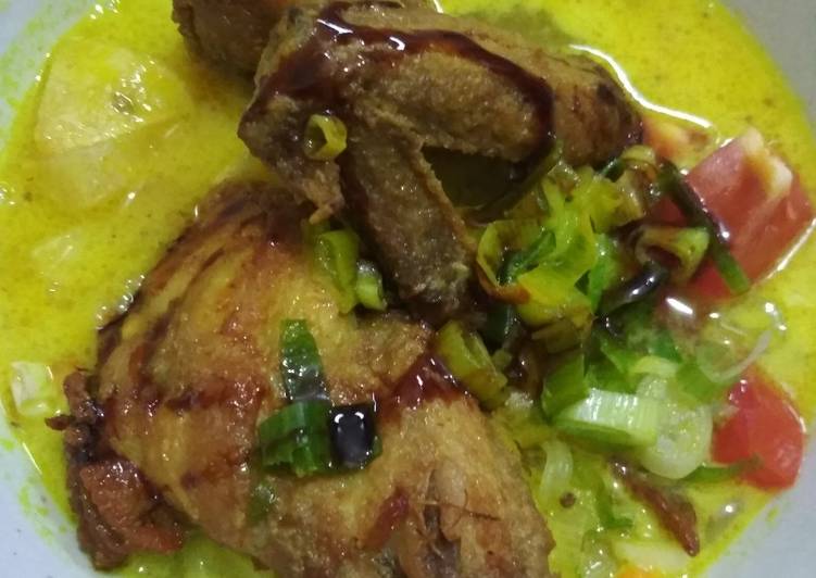 Resep Soto ayam kuah kuning Anti Gagal