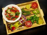 سالاد گوجه و گشنیز🥗