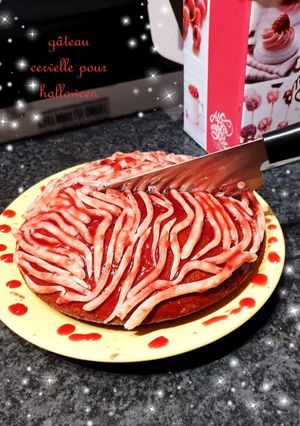 Une photo de Gâteau cervelle 😱 # halloween