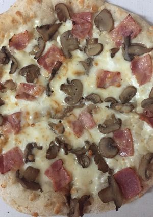 Foto de Pizza Carbonara
