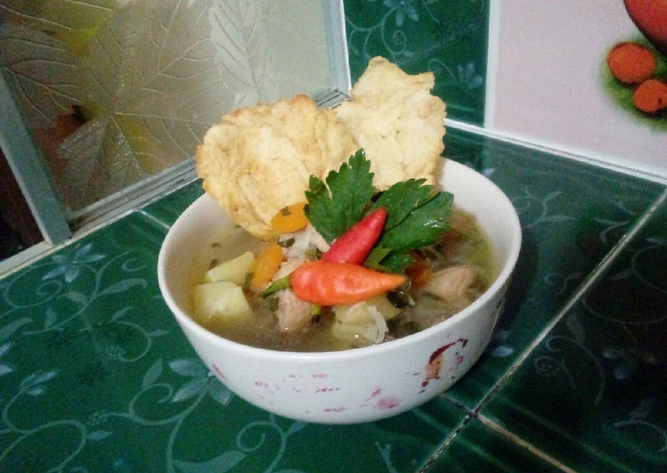 Sop ayam favorit