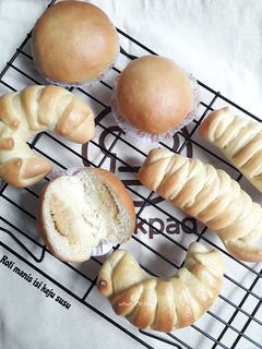 Foto resep Roti isi keju susu