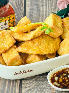 免油炸香酥甜不辣 (蒜蜜醬) 的食譜成品照片