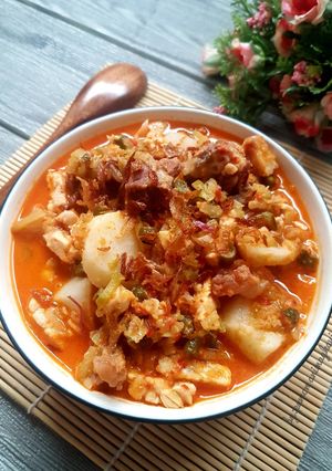 Foto resep 150# ketupat sayur sambal godog