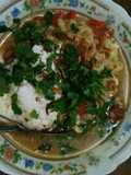 Mie kuah Sarimi bakso ala -R-