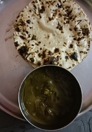 A picture of Palak ka saag.