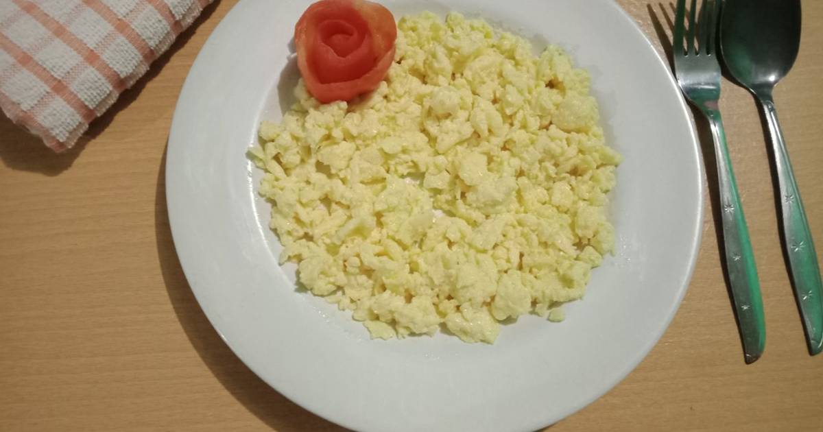 Resep Scramble Egg ala McD oleh Dapur Deis Cookpad
