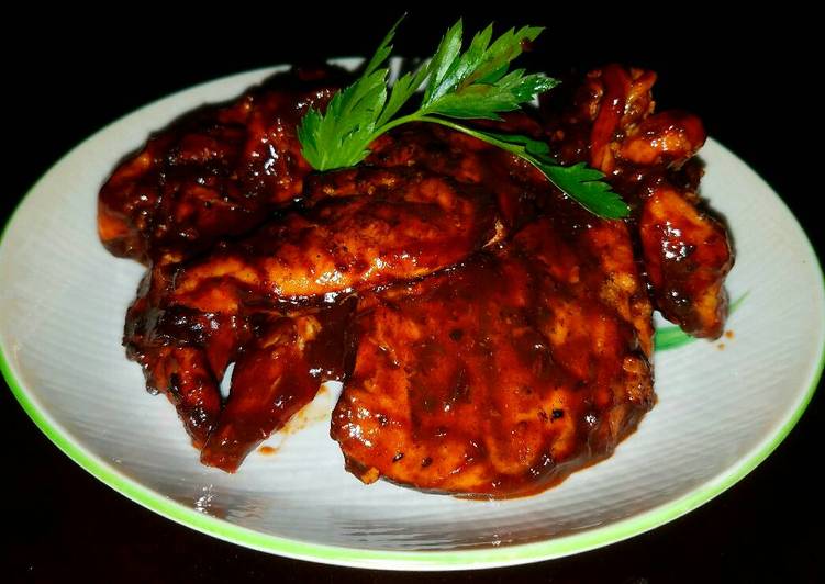 Recipe of Speedy Mike&#39;s Grilled BBQ Chicken Strips