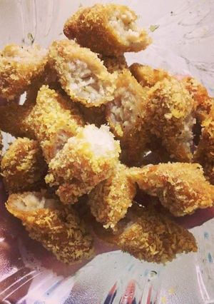 Hình của món Nem chua rán.