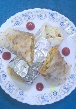 A picture of Stuff tortilla wrap.