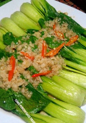 Foto resep Tumis Pokcoy Bawang putih saus tiram