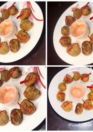 A picture of Sweet potato balls🍴.
