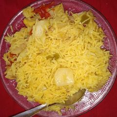 A picture of Namkeen rice.