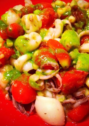 A picture of Sautéed Calamari.