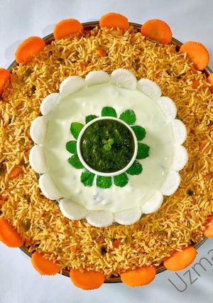 A picture of Tawa Pulao/Pao bhaji Pulao.