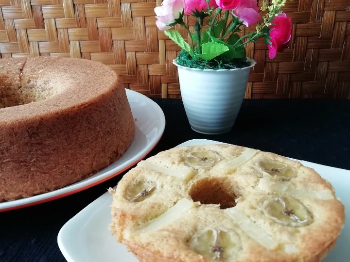 Cara Mudah Menyiapkan Resep 763.Bolu Pisang Santan butter Keju (4 telur OTang) yang Lezat Sekali Anti Ribet, Menggugah Selera