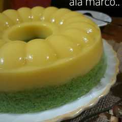 รูปของ Puding jagung full lumut