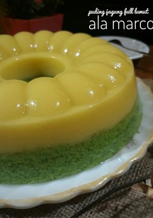 Foto resep Puding jagung full lumut