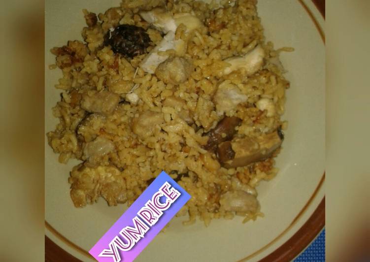 Bagaimana memasak Yum rice rice cooker, Enak Banget
