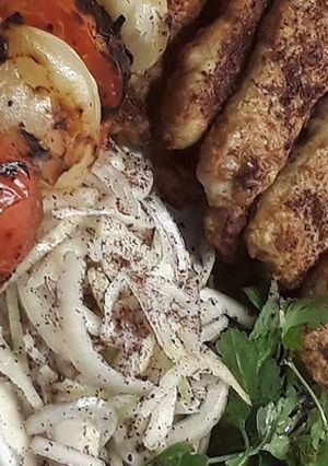 صورة لوصفة كباب بصدر الدجاج