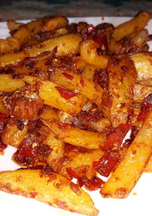 Foto resep Kentang Goreng Balado